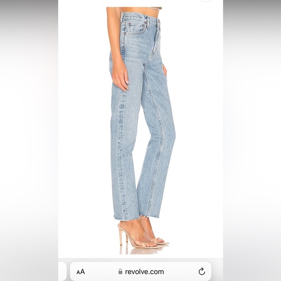 Agolde straight jeans size 25 - Picture 4 of 4